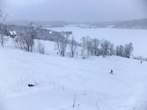 Горные лыжи в Карелии - комплекс "Спасская Губа"
