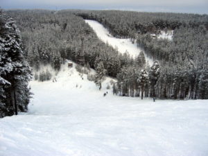 Горные лыжи в Карелии - склоны Медвежьегорск